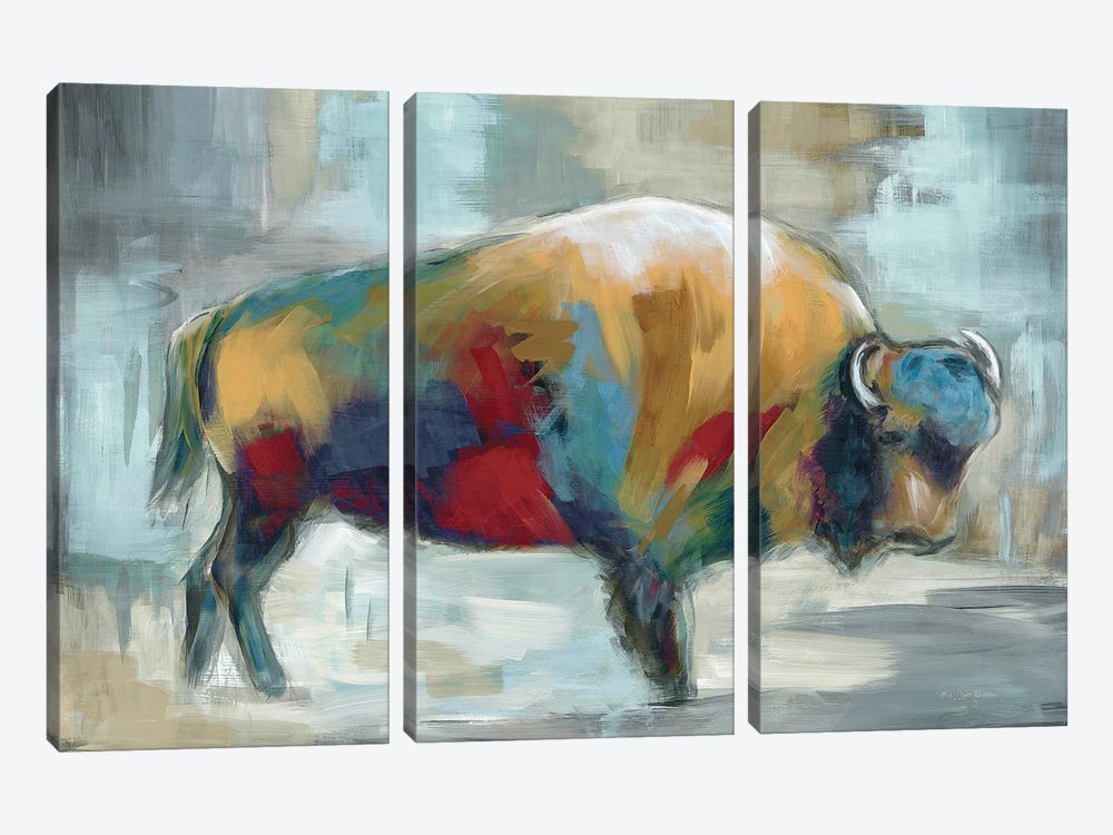 Wild and Free by Marilyn Dunlap 3-piece Canvas Artwork