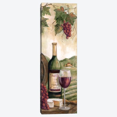Wine Country Red Canvas Print #MLN9} by Marilyn Dunlap Canvas Artwork