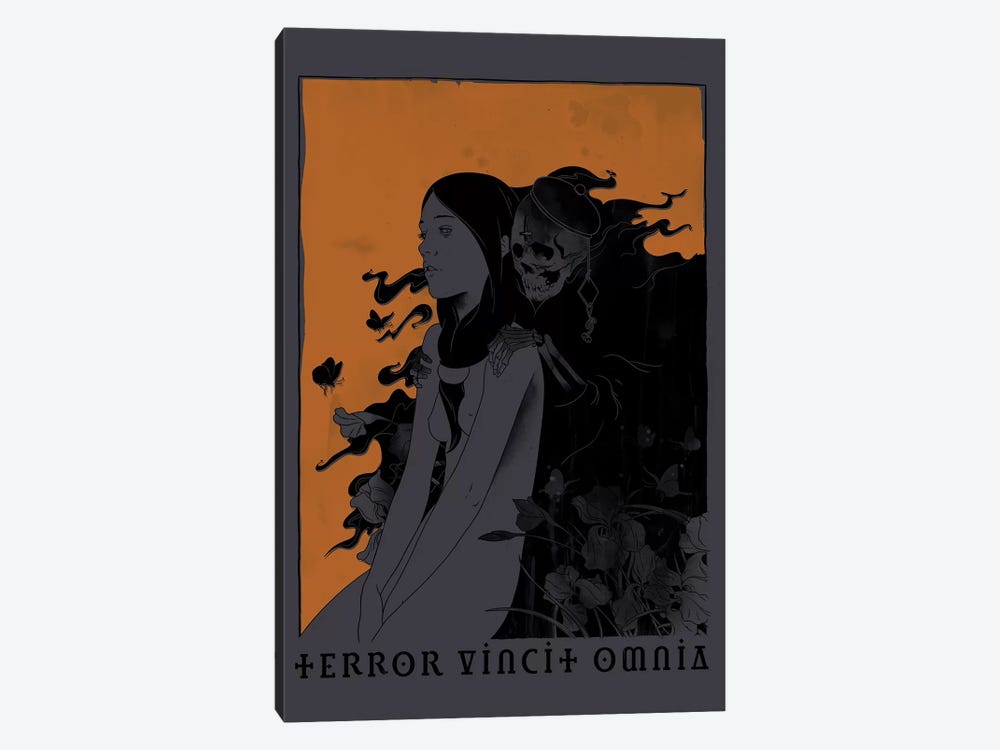 Terror Vincit Omnia by Mathiole 1-piece Art Print