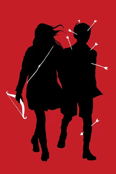 Black & White & Red: Dangerous Game by Mathiole