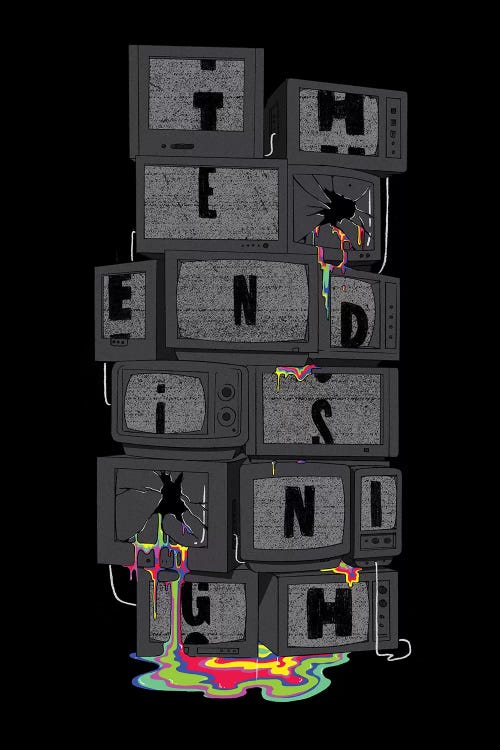 The End Is Nigh by Mathiole wall art