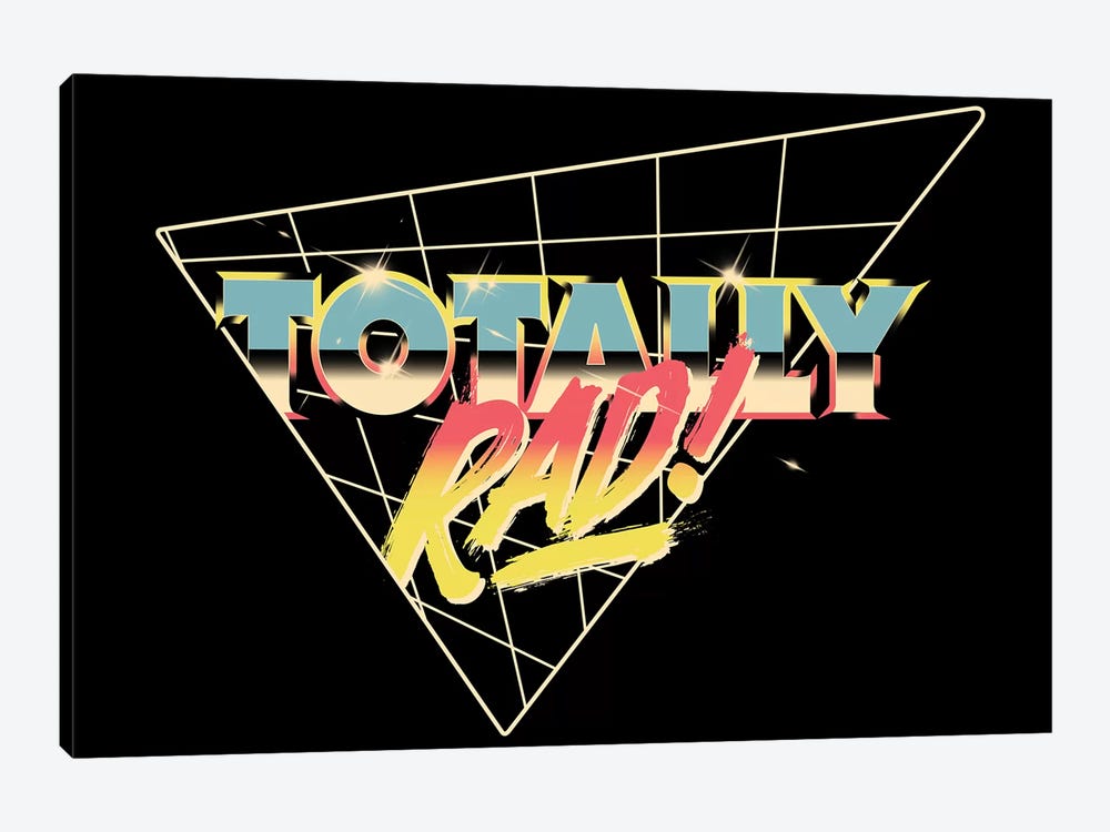Totally Rad by Mathiole 1-piece Canvas Artwork