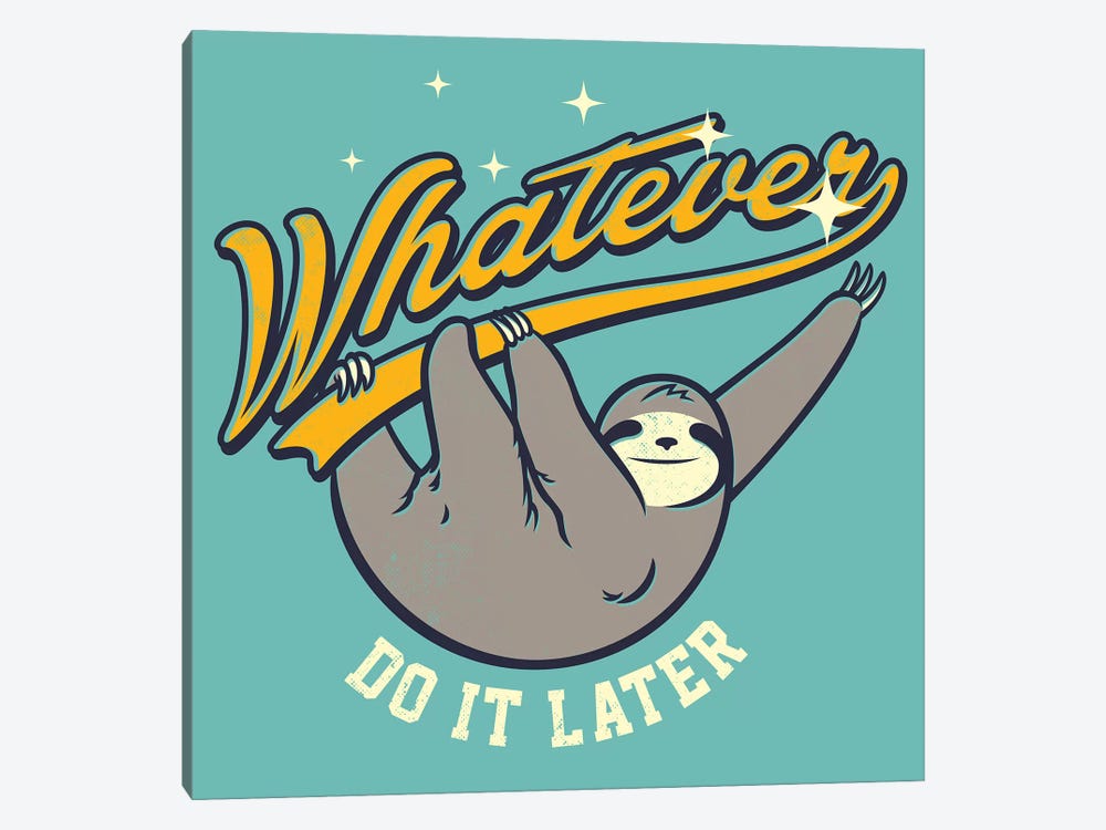 Whatever by Mathiole 1-piece Canvas Wall Art