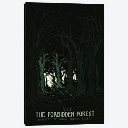 Visit The Forbidden Forest II Canvas Print #MLO140} by Mathiole Canvas Art Print