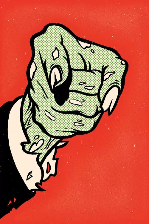 Zombiecracy by Mathiole wall art