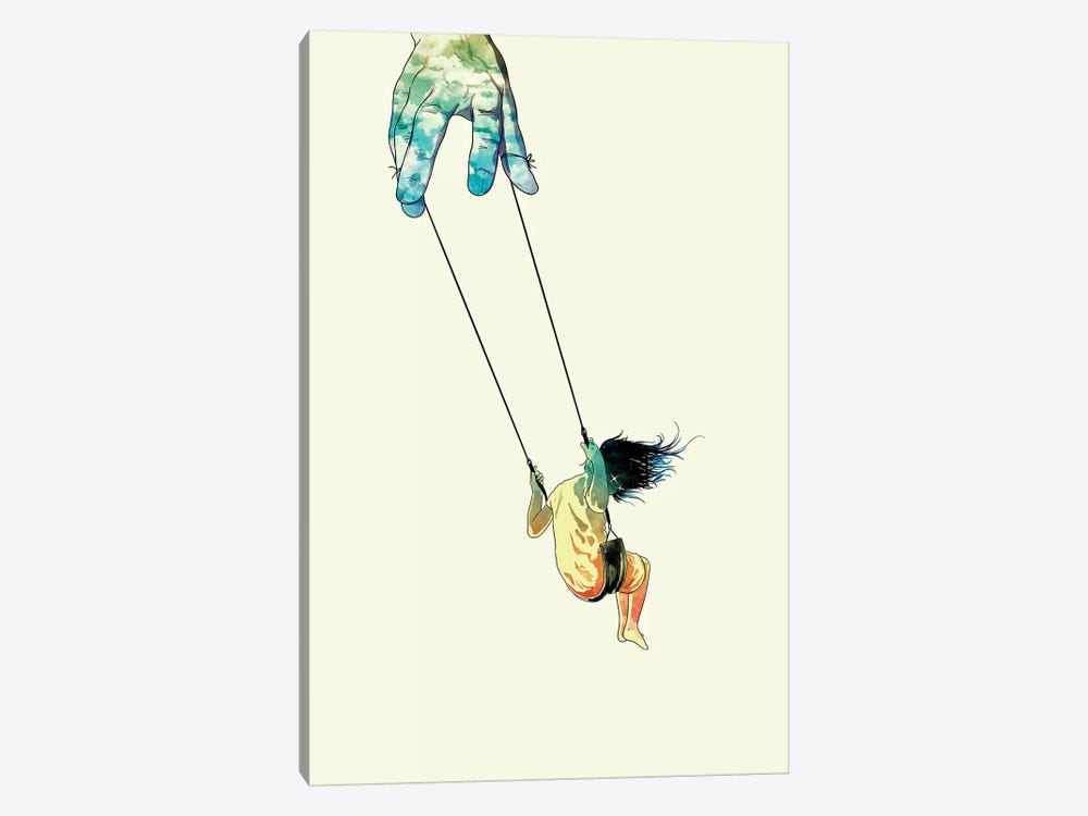Swing Me Higher by Mathiole 1-piece Canvas Artwork