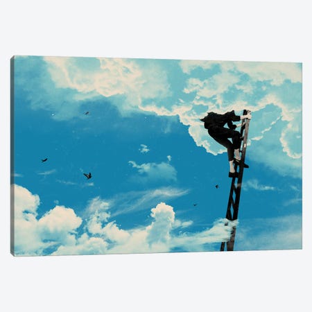Up There Canvas Print #MLO25} by Mathiole Canvas Art