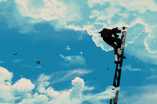 Creativity: Up There by Mathiole