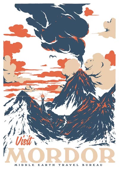 Mathiole: Visit Mordor by Mathiole