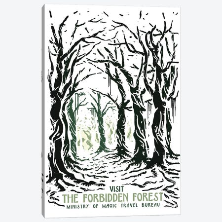 Visit The Forbidden Forest Canvas Print #MLO32} by Mathiole Canvas Wall Art