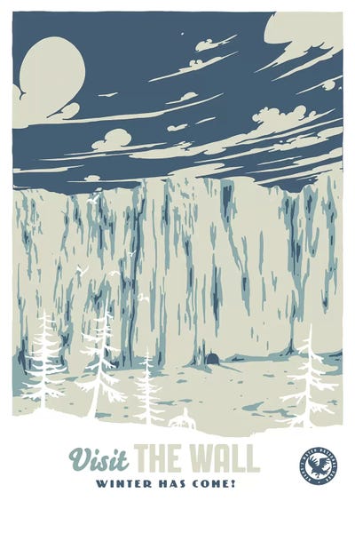 Cliffs: Visit The Wall by Mathiole