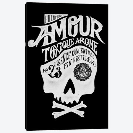 Amour Canvas Print #MLO37} by Mathiole Art Print