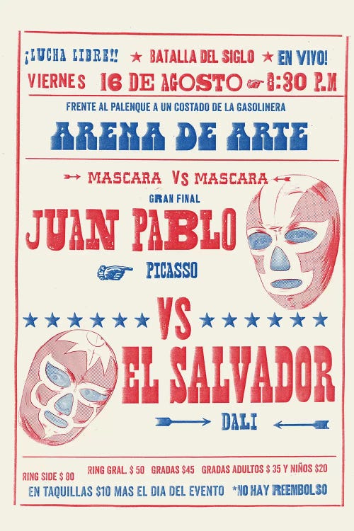Batalla Del Siglo by Mathiole wall art