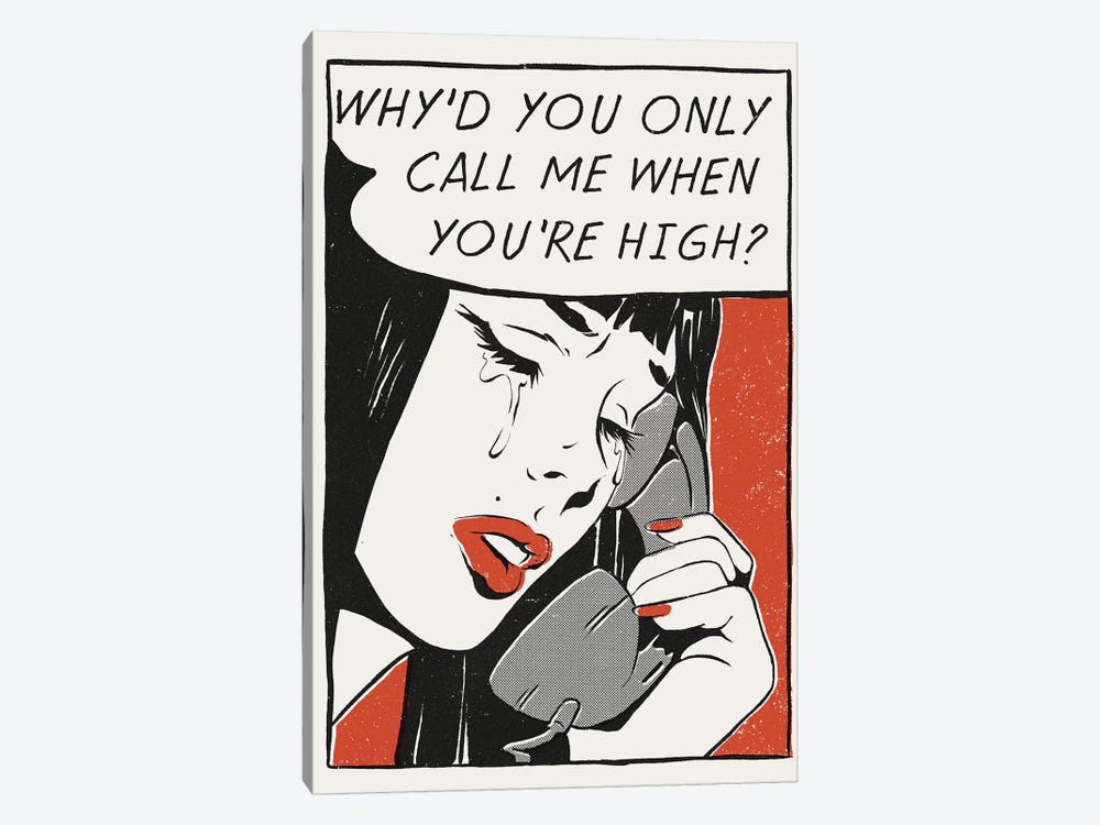 Call Me by Mathiole 1-piece Canvas Print