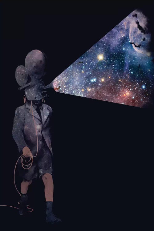 Cameraman by Mathiole wall art