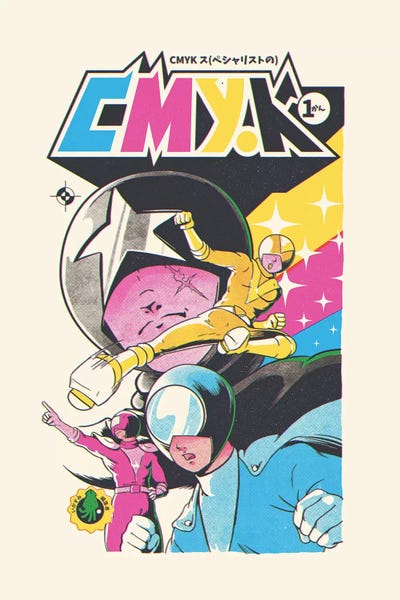 Space Fiction: CMYK Squad by Mathiole