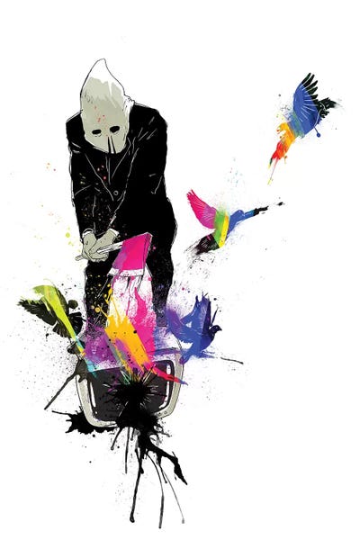 Executioner by Mathiole framed wall art