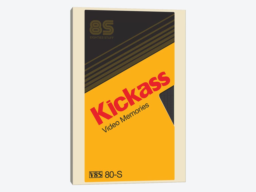 Kickass Tape by Mathiole 1-piece Canvas Art Print