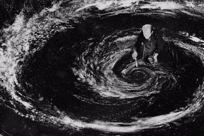 Converge by Mathiole framed wall art