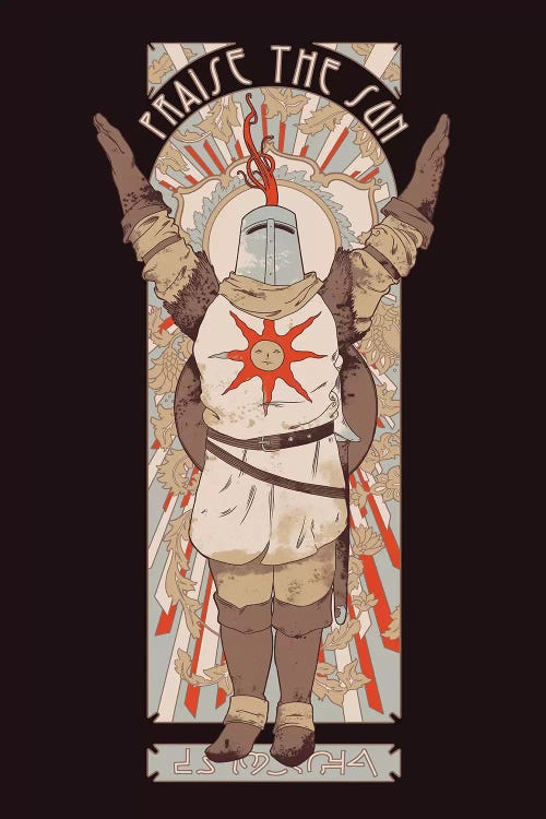 Praise The Sun by Mathiole wall art