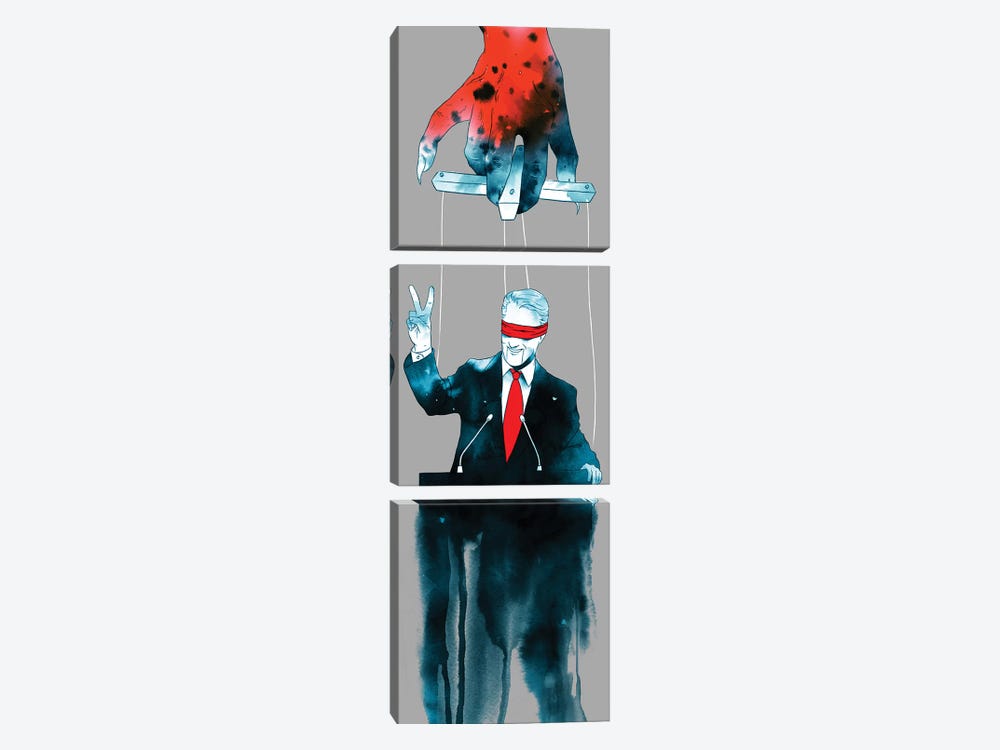 Puppets by Mathiole 3-piece Art Print