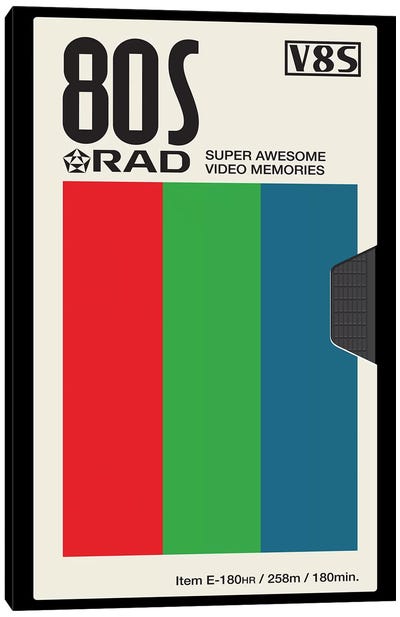 Rad Memories Canvas Art Print - The 80's