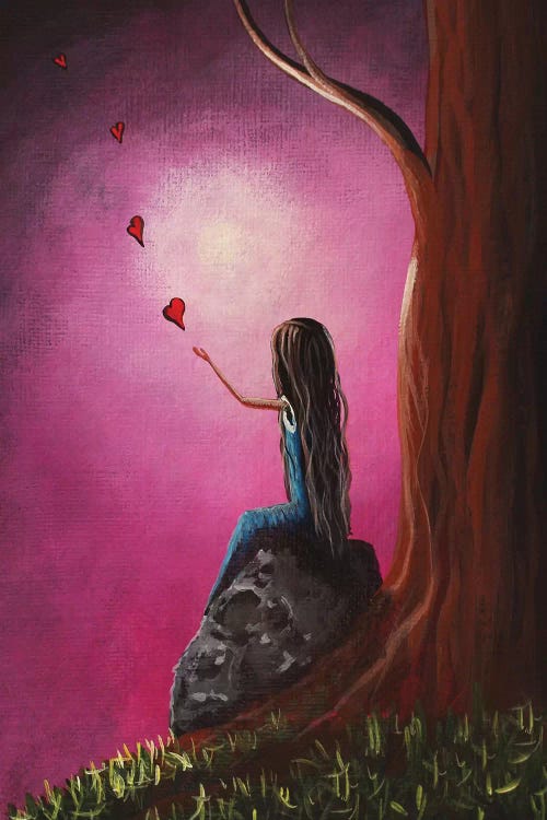 Just Beneath The Moonlight by Moonlight Art Parlour wall art