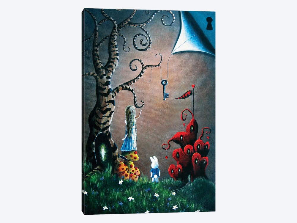 Key To Wonderland by Moonlight Art Parlour 1-piece Canvas Artwork