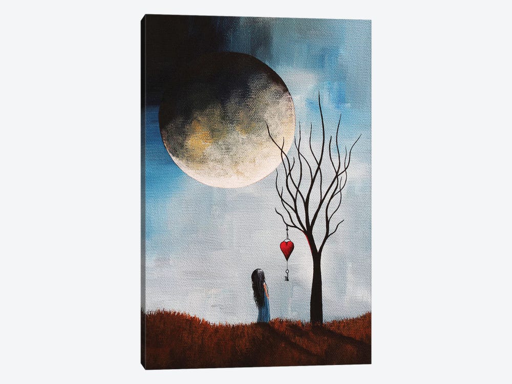 May Contain Traces Of Love by Moonlight Art Parlour 1-piece Canvas Print