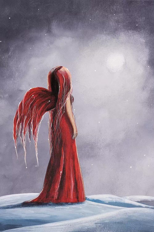 Queen Of The Winter Nights by Moonlight Art Parlour wall art