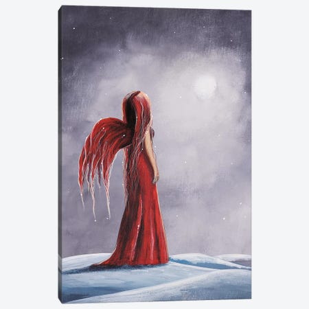 Queen Of The Winter Nights Canvas Print #MLP143} by Moonlight Art Parlour Canvas Wall Art