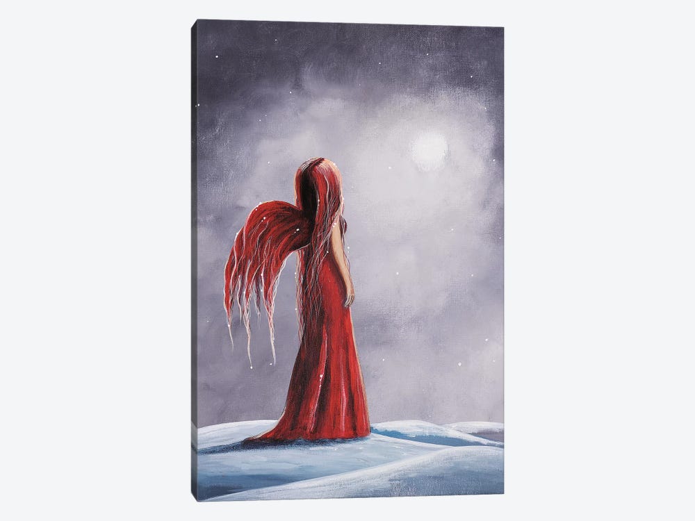 Queen Of The Winter Nights by Moonlight Art Parlour 1-piece Canvas Art