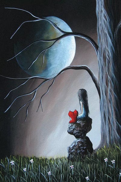 Kids Astronomy & Space Art: Remember When by Moonlight Art Parlour