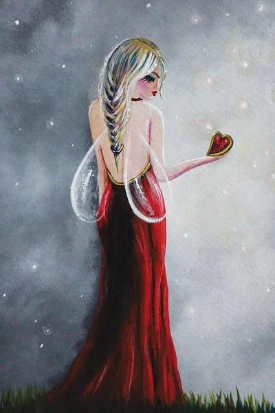 Scarlett by Moonlight Art Parlour canvas print