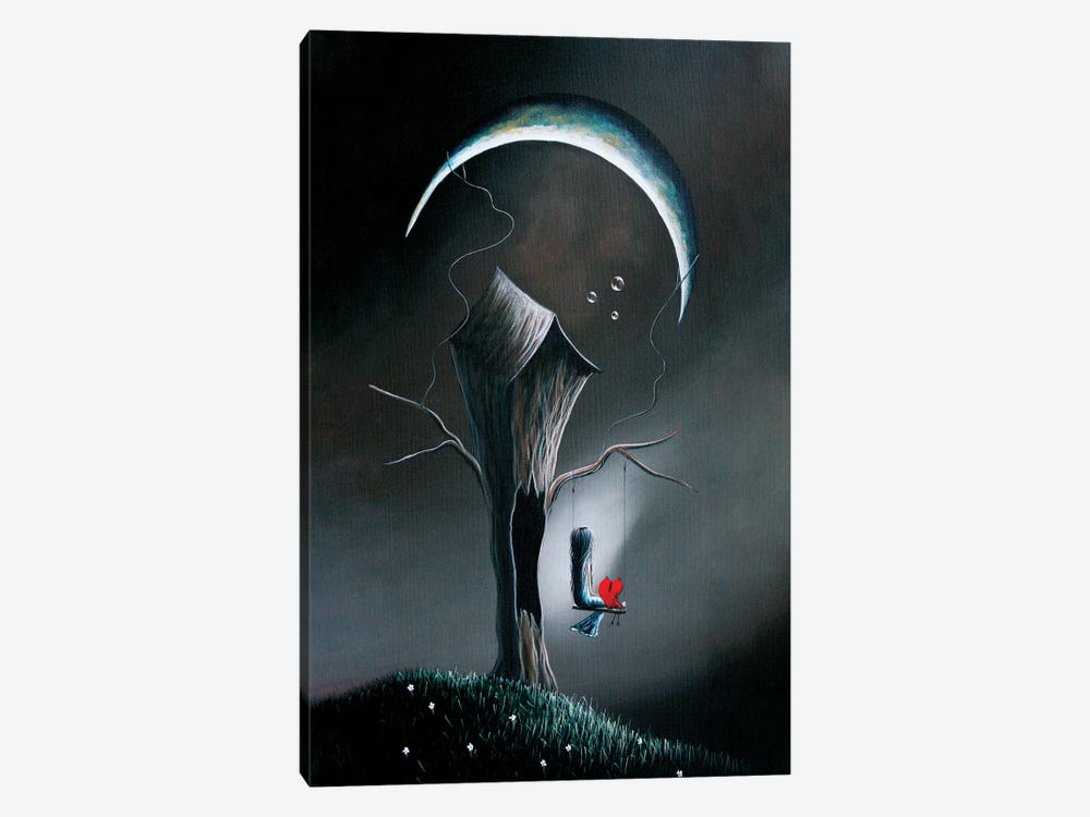 Secret Gifts by Moonlight Art Parlour 1-piece Canvas Print