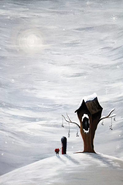 Winter Wonderland: Six Wishes Left by Moonlight Art Parlour
