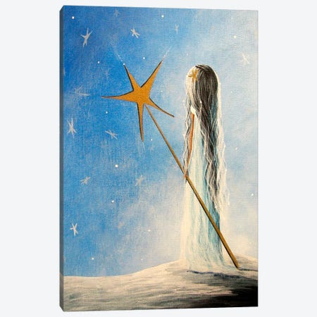Snow Queen Canvas Print #MLP164} by Moonlight Art Parlour Art Print