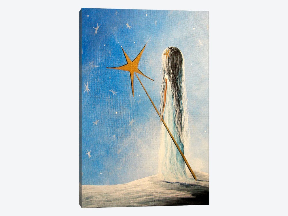 Snow Queen by Moonlight Art Parlour 1-piece Canvas Print