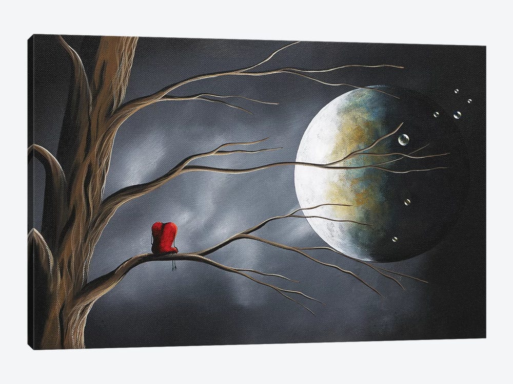 Sometimes He Just Wants To Be Alone by Moonlight Art Parlour 1-piece Canvas Print