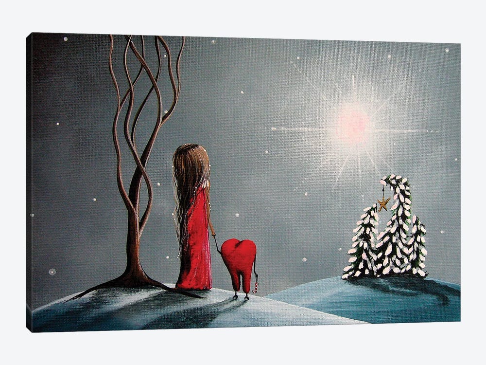 Star Of Hope by Moonlight Art Parlour 1-piece Canvas Print