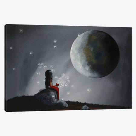 A Time To Dream Canvas Print #MLP17} by Moonlight Art Parlour Canvas Art