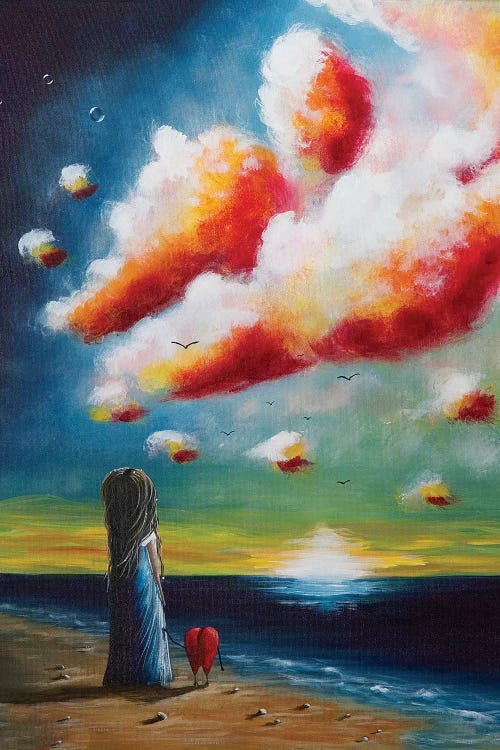 The World Through Their Eyes by Moonlight Art Parlour wall art