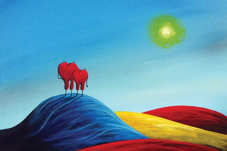 Their Happy Place by Moonlight Art Parlour wall art
