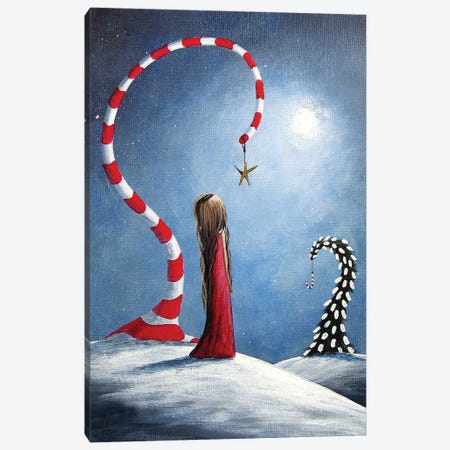 Wishing Star Canvas Print #MLP212} by Moonlight Art Parlour Canvas Art