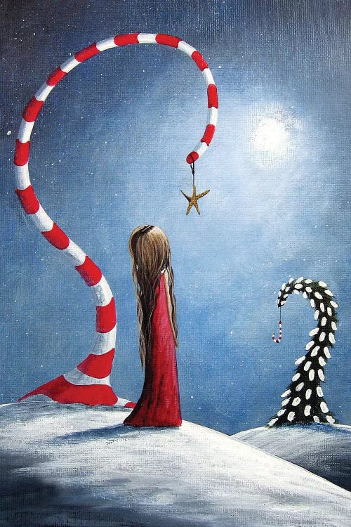 Wishing Star by Moonlight Art Parlour wall art