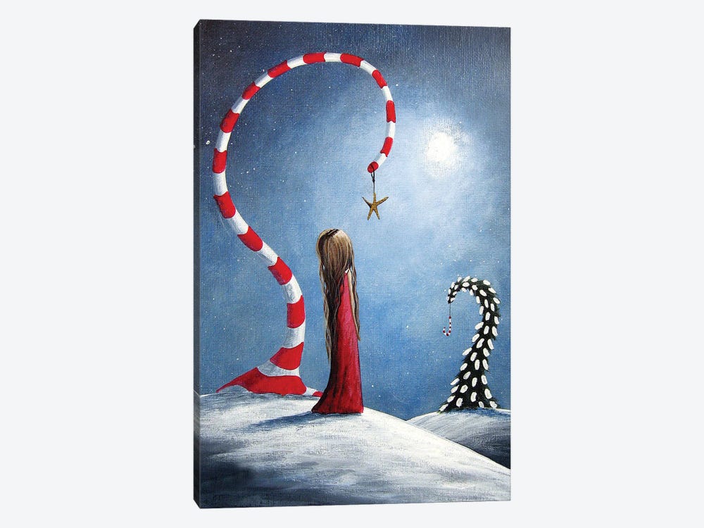 Wishing Star by Moonlight Art Parlour 1-piece Canvas Wall Art