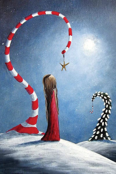 Winter Wonderland: Wishing Star by Moonlight Art Parlour