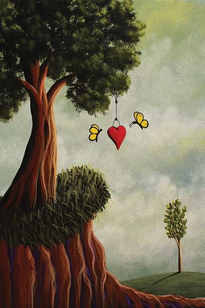 And They Lived Happily Ever After by Moonlight Art Parlour canvas print