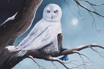 As Day Fades Into Night by Moonlight Art Parlour framed canvas print