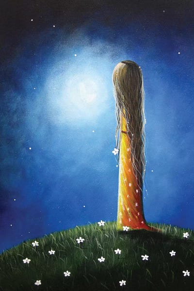 Blue Skies Ahead by Moonlight Art Parlour canvas print